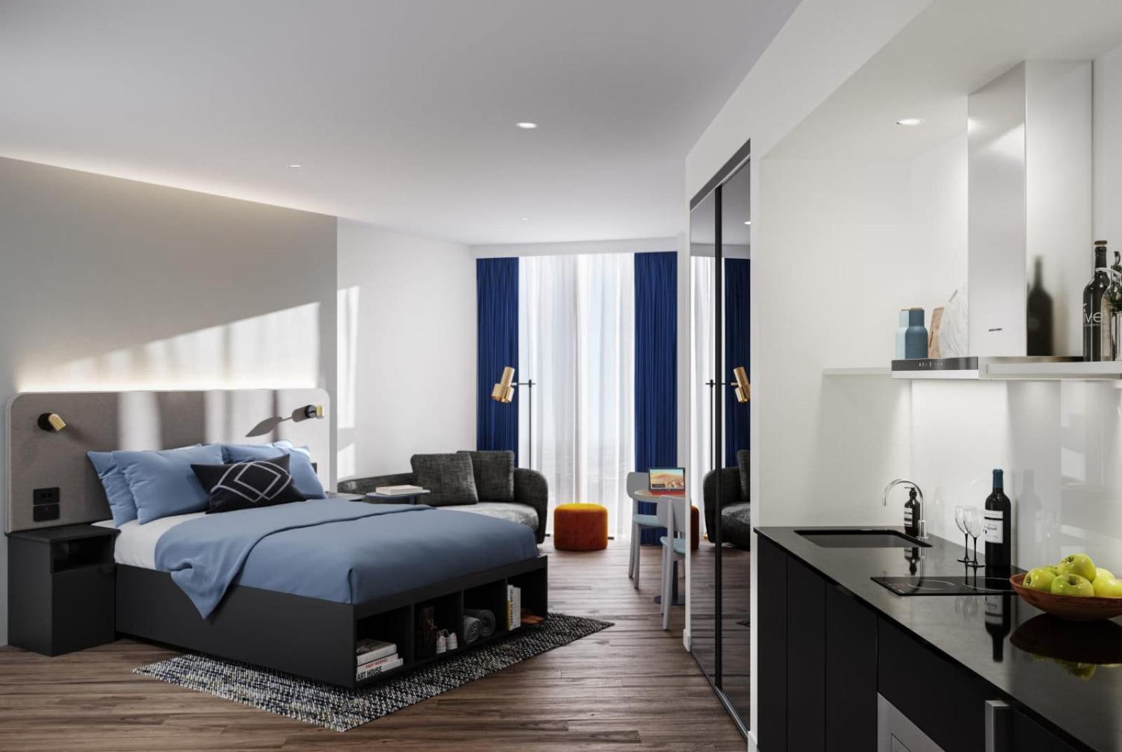 Studio Apartments At Aurora Near Melbourne Port Exterior foto